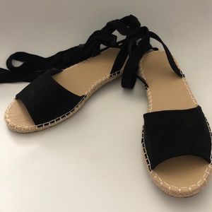 Lace up Espadrille Sandals